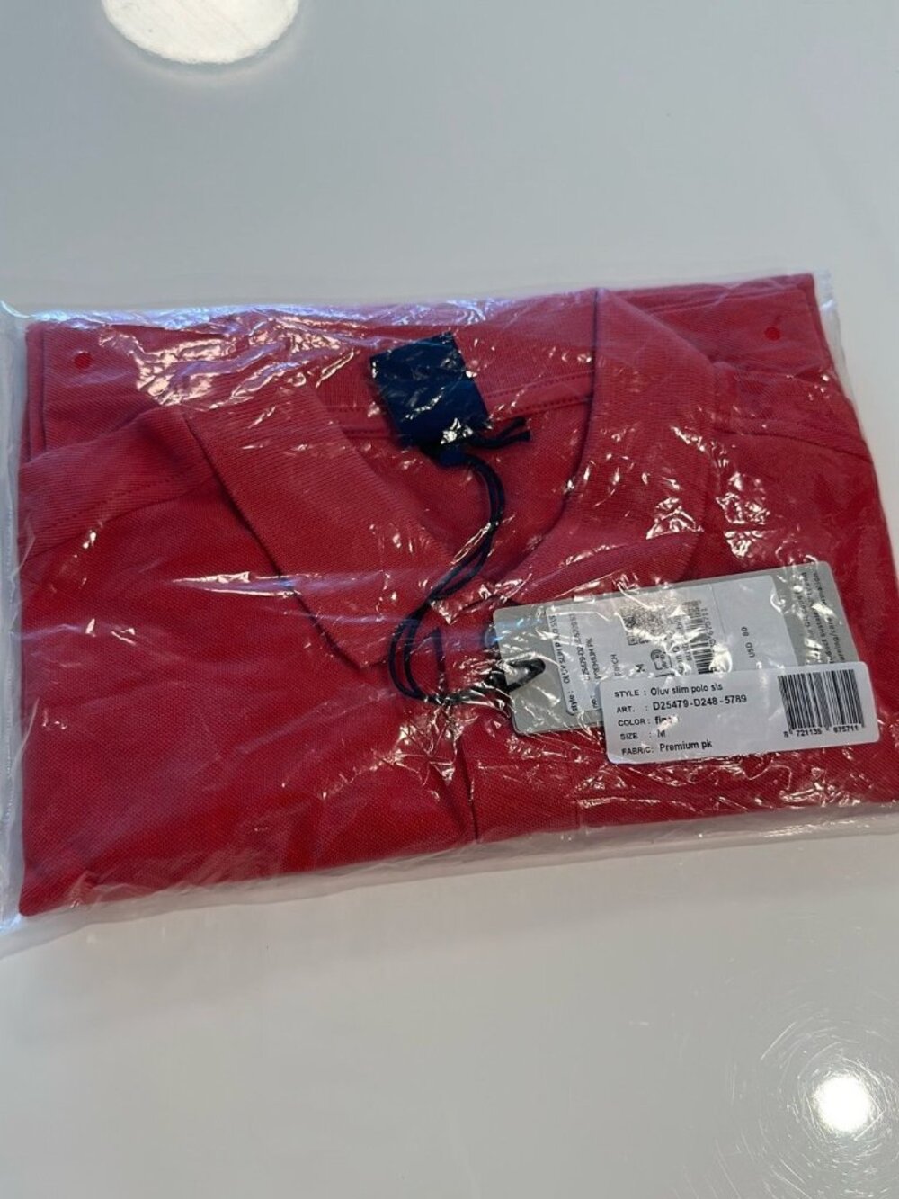 G-Star Raw Oluv Slim Polo - Red - M